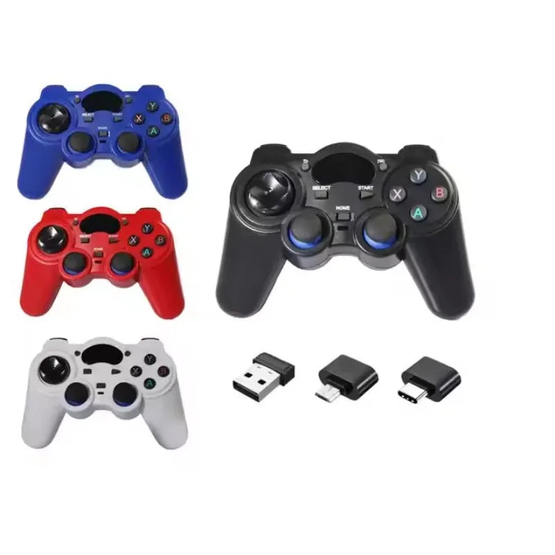 2.4G Wireless Controller Camepad with OTG Converter for PS3 / TV Box / Android Phone / PC Joystick for PS3 Accessories