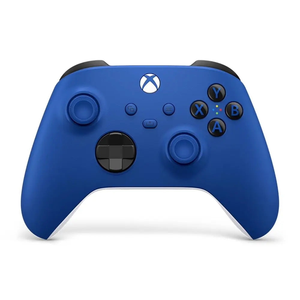 Bluetooth Controller - Shock Blue - USB - Compatible with Xbox Series X|S, One, PC, Android, iOS, Tablet - 19-Button - 90-Day Wa